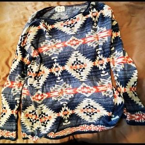Ralph Lauren Medium Aztec Print Sweater